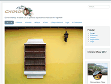 Tablet Screenshot of choroni.org